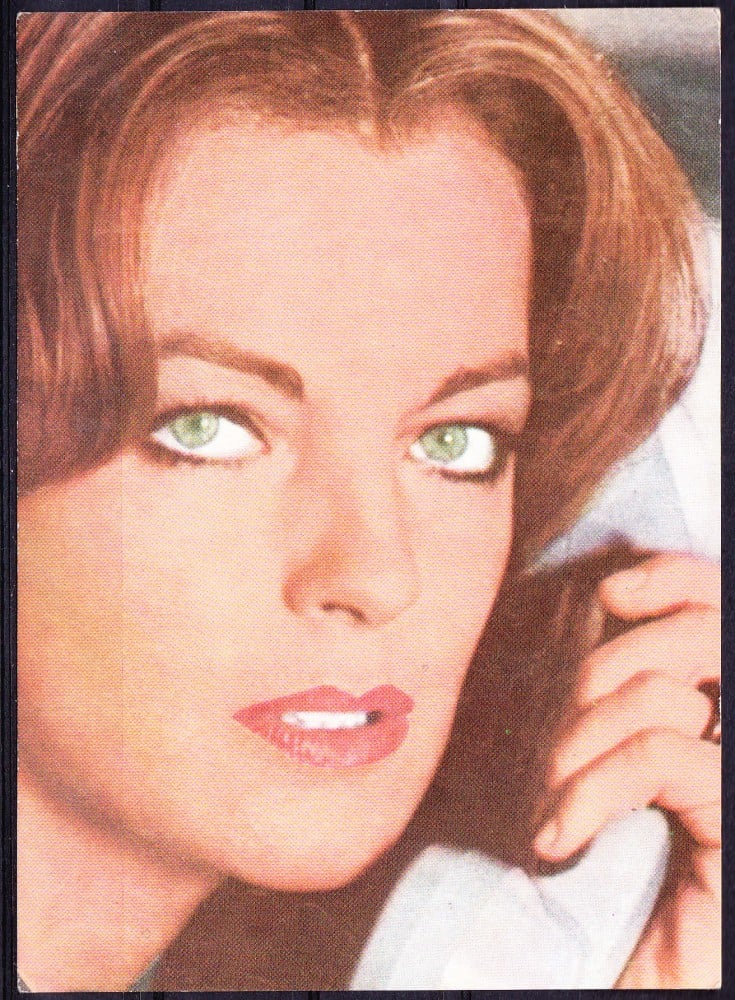 Fotografie: Ilustrată cu Romy Schneider, necirculată