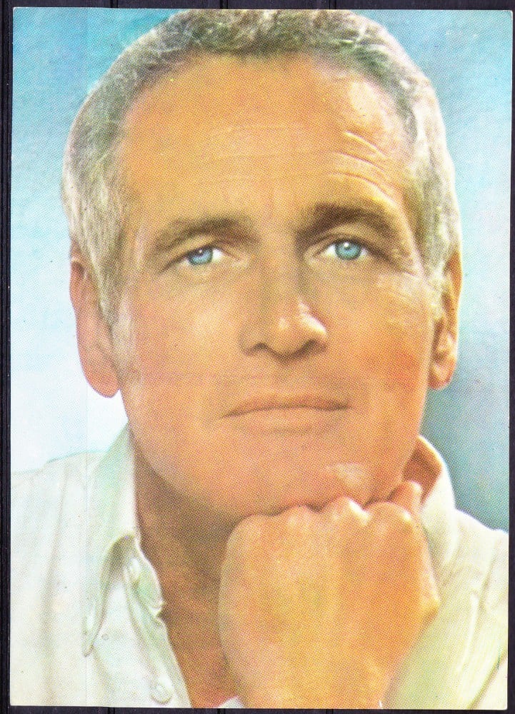 Fotografie: Ilustrată cu Paul Newman, necirculată