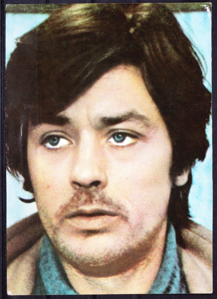 Fotografie: Ilustrată cu Alain Delon, necirculată (II)