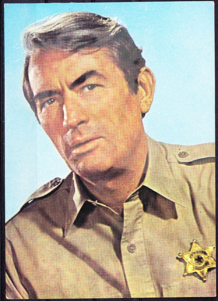Fotografie: Ilustrată cu Gregory Peck, necirculată
