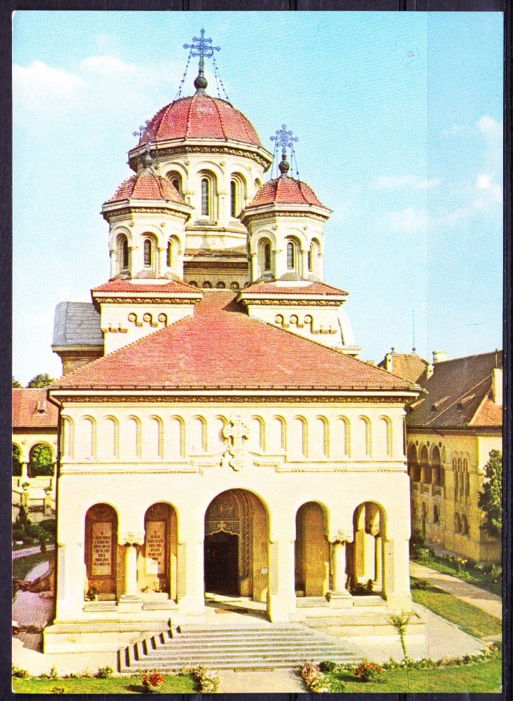 Fotografie: Ilustrată „Alba Iulia — Catedrala”, necirculată