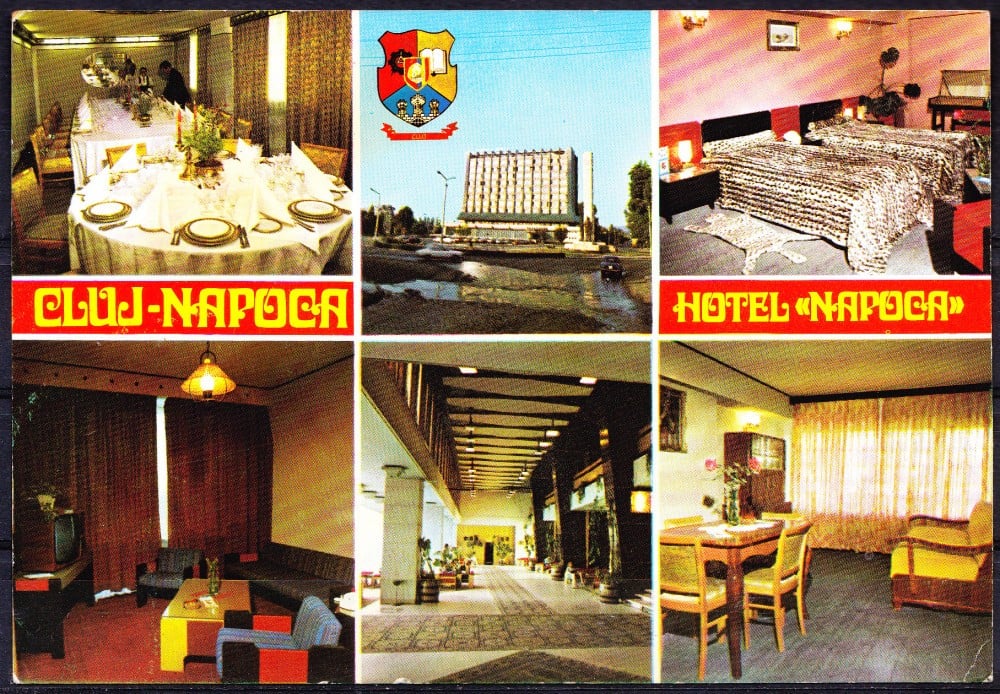 Fotografie: Ilustrată „Cluj-Napoca — Hotel Napoca”, necirculată