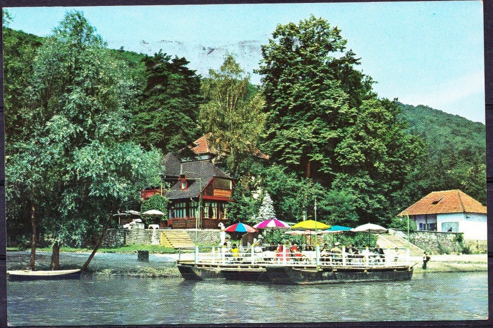 Fotografie: Ilustrată „Călimănești — Restaurantul Cabana Pescăruș”, 1978, circulată