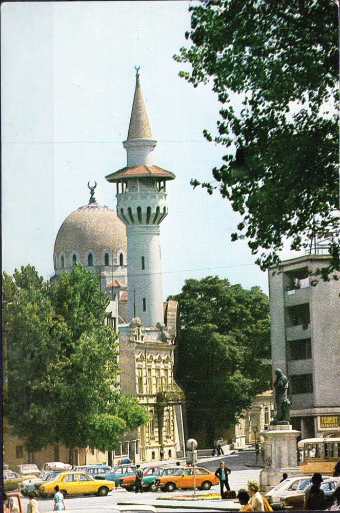 Fotografie: Ilustrată „Constanța — Moscheea”, necirculată
