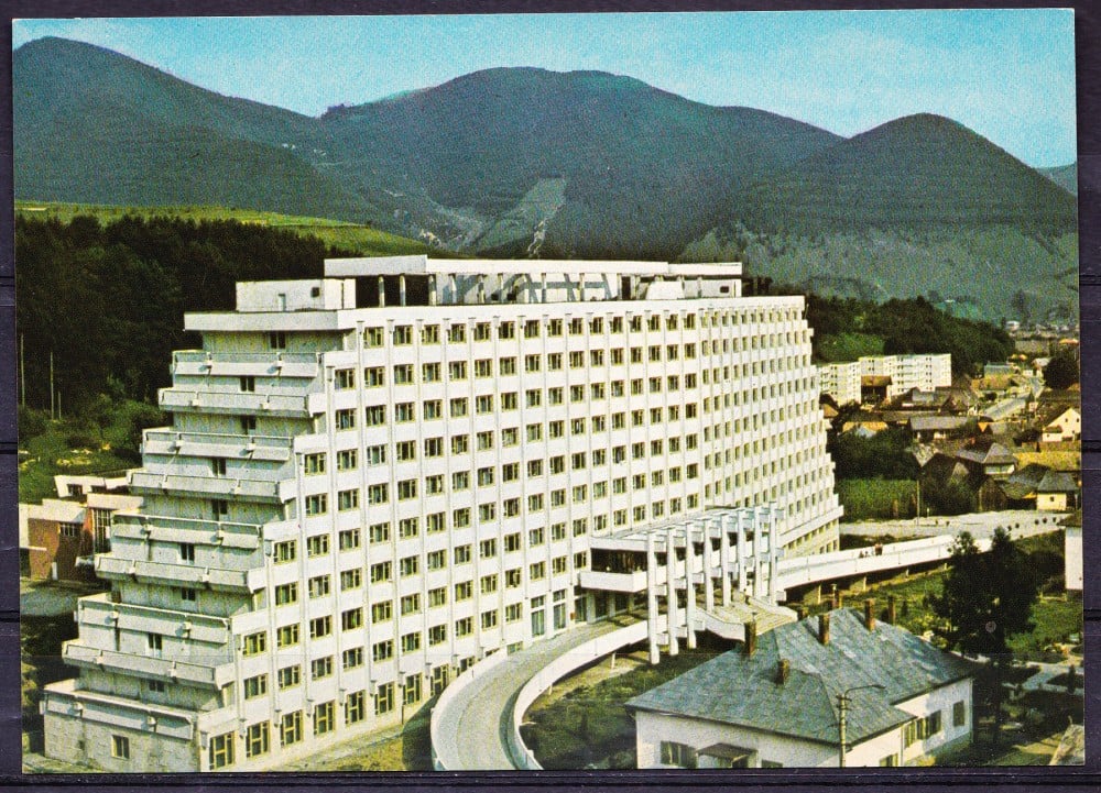 Fotografie: Ilustrată „Sângeorz-Băi — Hotelul Hebe”, necirculată