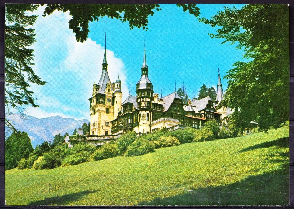 Fotografie: Ilustrată „Sinaia — Muzeul Peleș”, necirculată