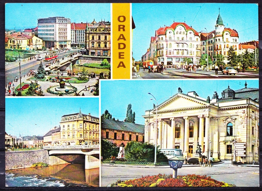Fotografie: Ilustrată-colaj Oradea, necirculată