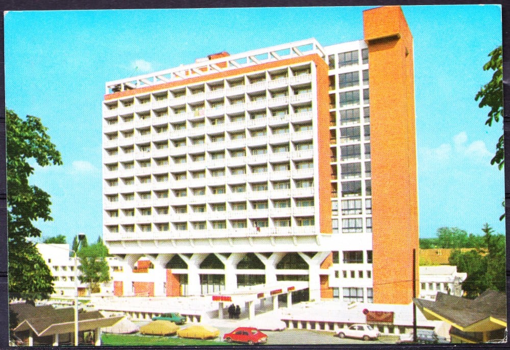 Fotografie: Ilustrată „Oradea-Băile Felix — Hotel Nufărul”, 1978, circulată