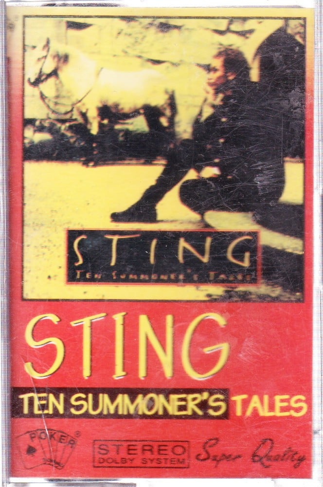 Fotografie: Casetă audio Sting — Ten Summoner's Tales