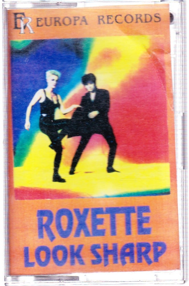 Fotografie: Casetă audio Roxette — Look Sharp!