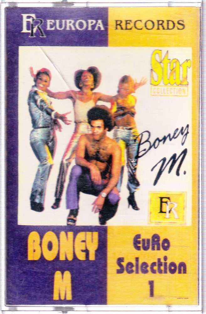 Fotografie: Casetă audio Boney M. — Euro Selection
