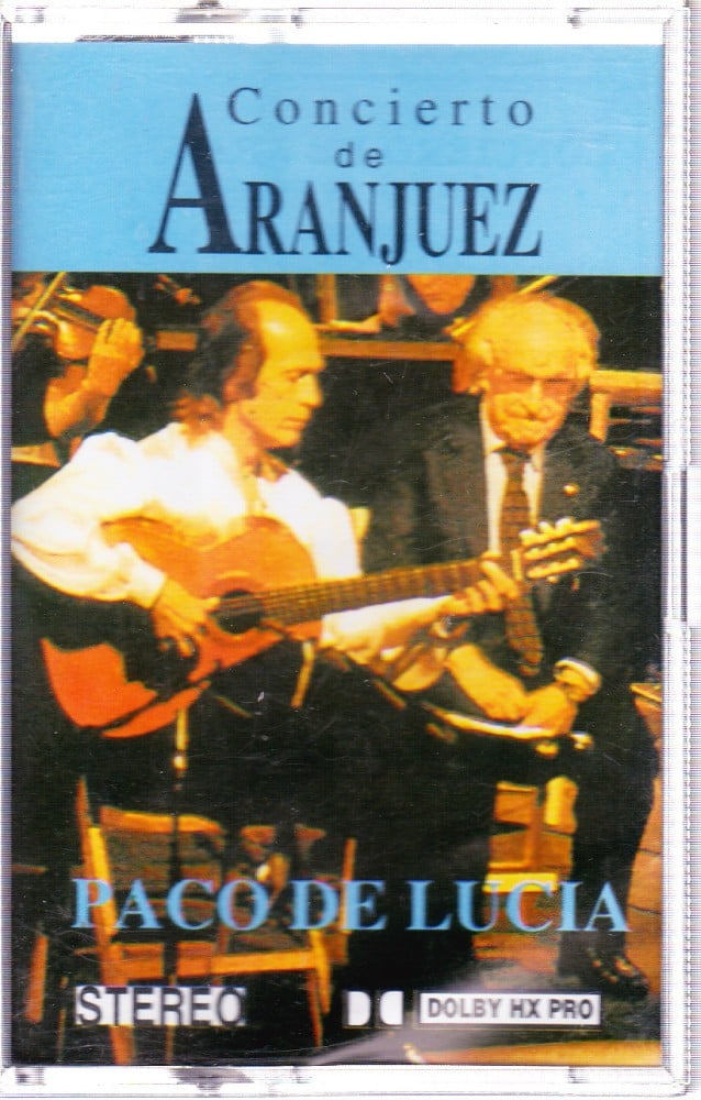 Fotografie: Casetă audio Paco de Lucía — Concierto de Aranjuez