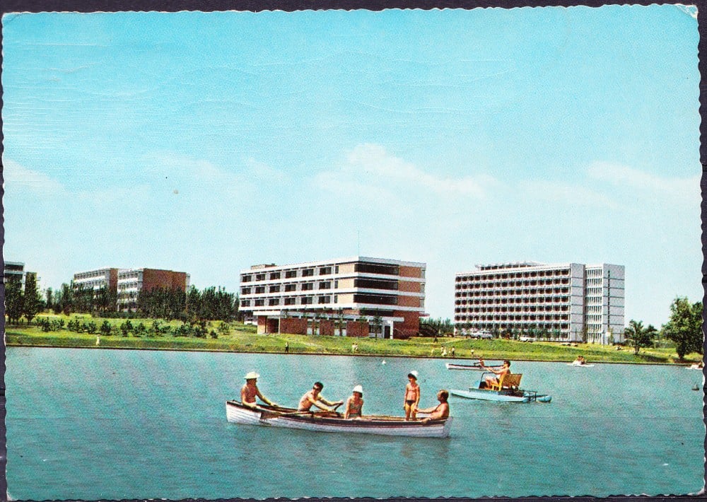 Fotografie: Ilustrată „Stațiunea maritimă Mangalia Nord”, circulată