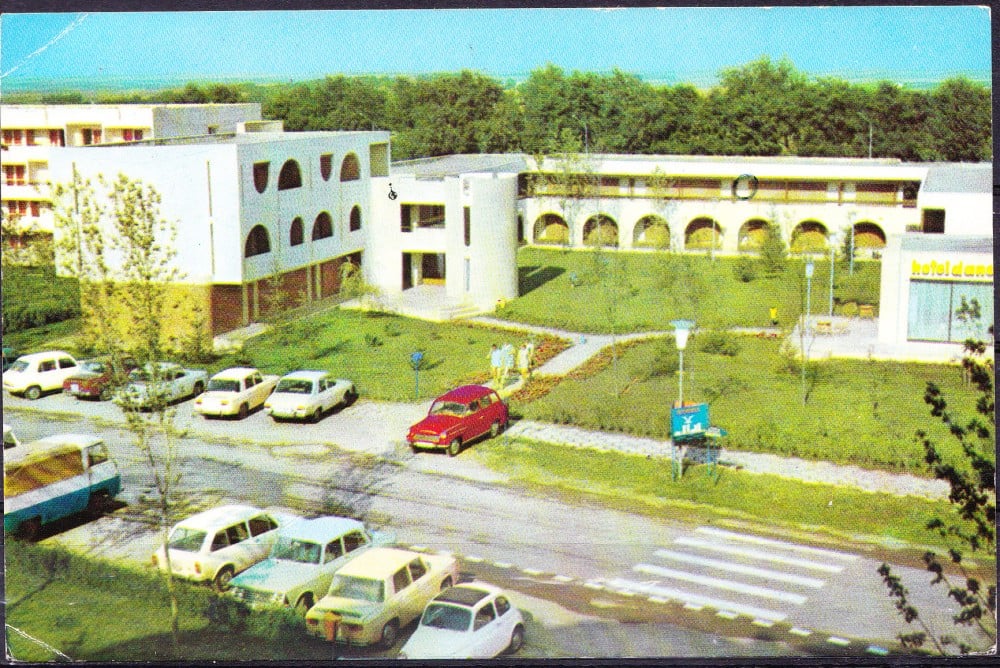 Fotografie: Ilustrată „Mangalia Nord-Venus — Hotel Dana”, circulată