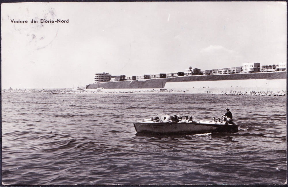 Fotografie: Vedere Eforie Nord, 1963, circulată