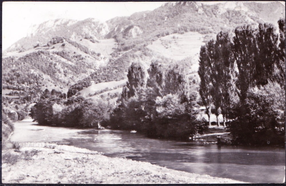 Fotografie: Ilustrată „Munții Apuseni — Valea Arieșului”, 1963, circulată
