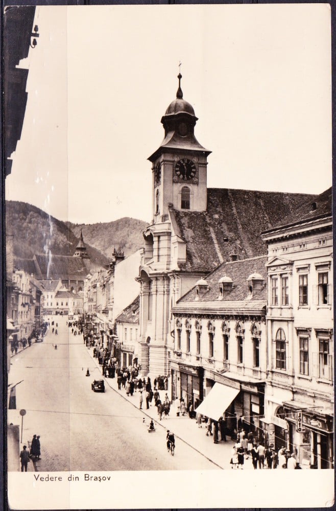 Fotografie: Ilustrată „Vedere din Brașov”, necirculată