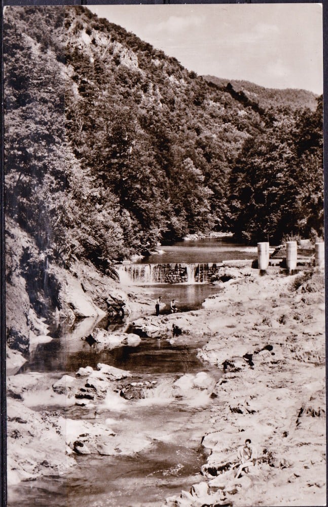 Fotografie: Ilustrată „Băile Herculane — cataracte pe Valea Cernei”, necirculată