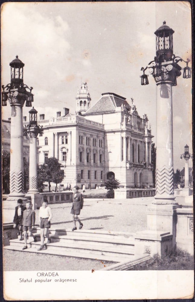 Fotografie: Ilustrată „Oradea — Sfatul Popular Orășenesc”, 1959, circulată