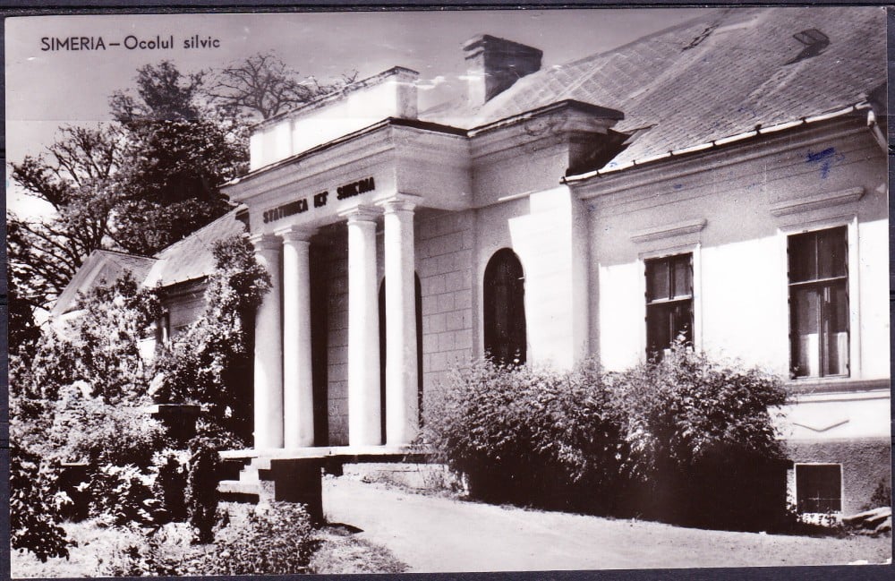 Fotografie: Ilustrată „Simeria — Ocolul silvic”, 1963, circulată