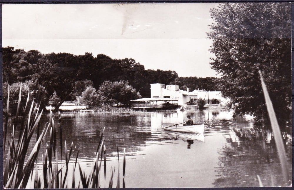 Fotografie: Ilustrată „Vedere din Strehaia”, 1975, circulată