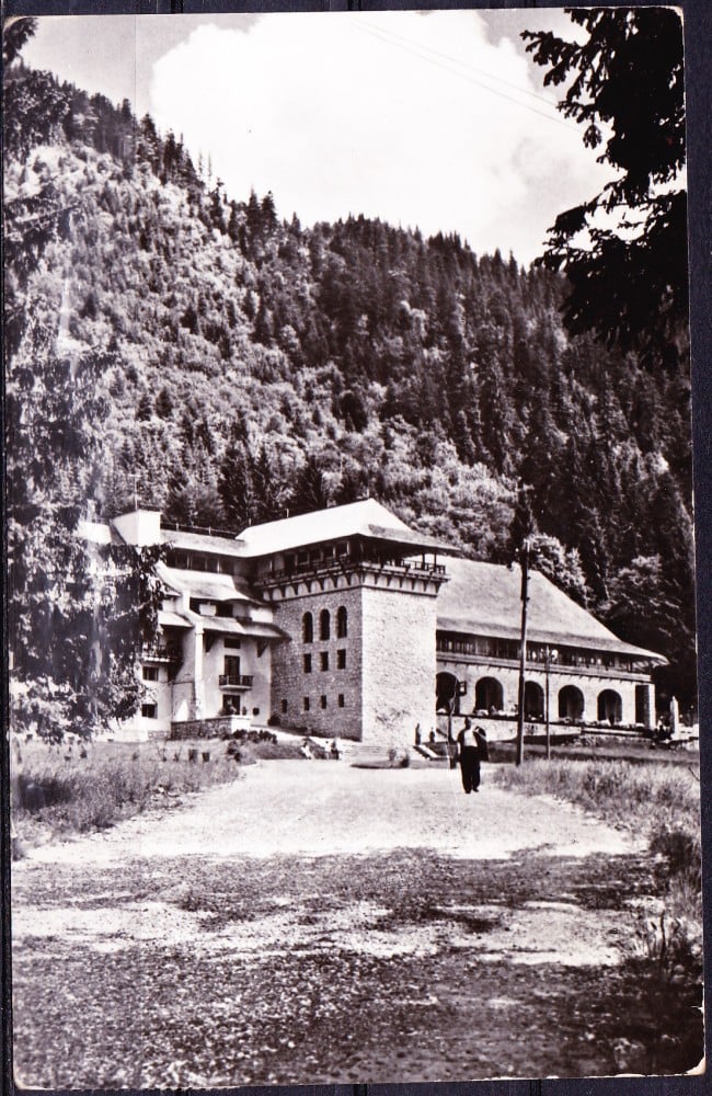 Fotografie: Ilustrată „Poiana Brașov — Hotelul Sport”, 1965, circulată