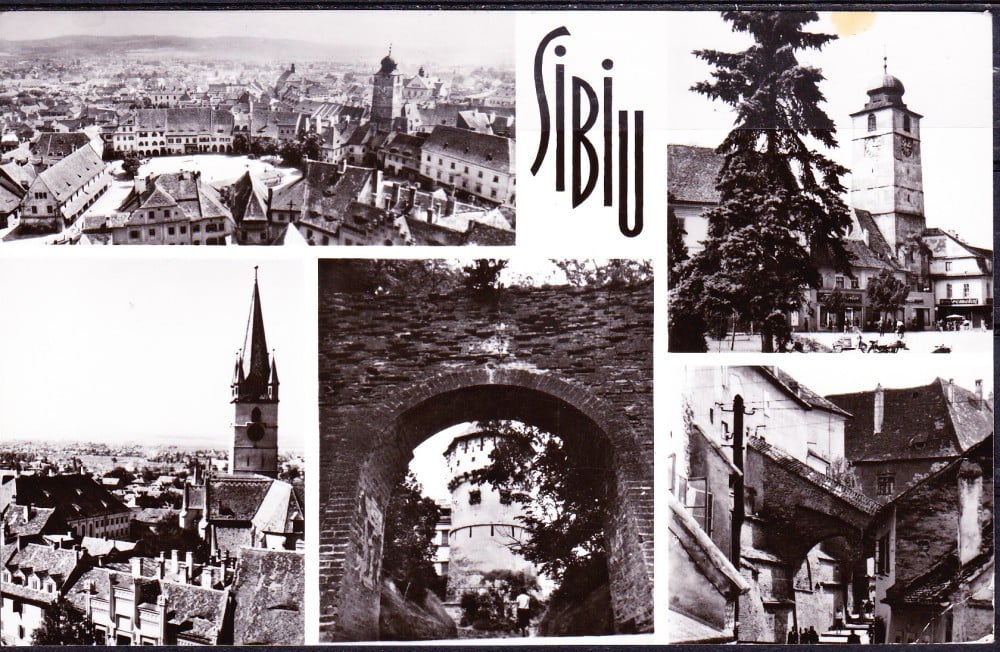 Fotografie: Ilustrată Sibiu, 1967, circulată