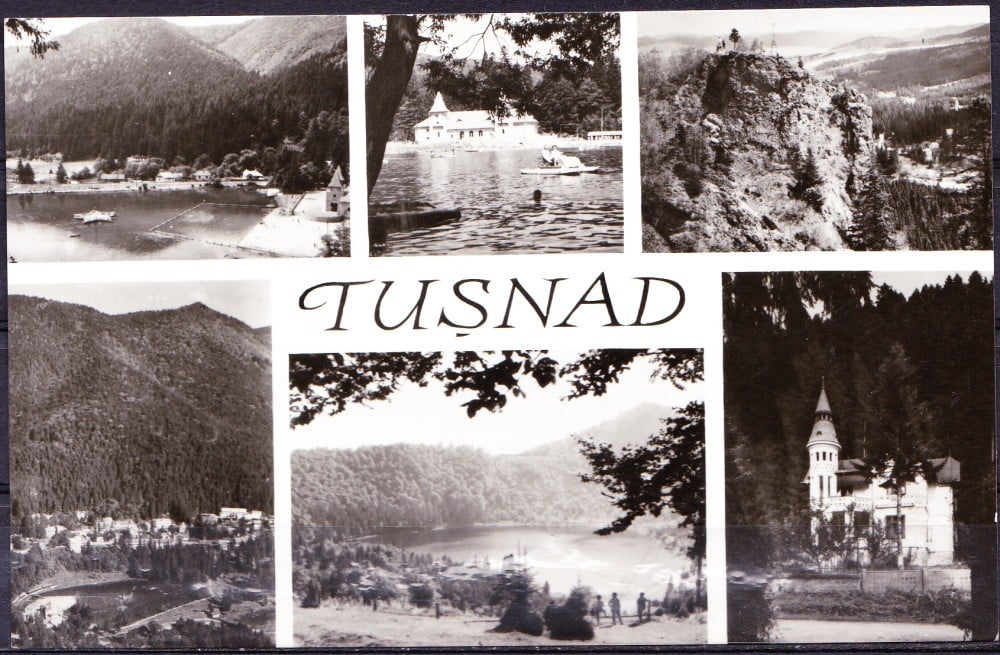 Fotografie: Ilustrată-colaj Tușnad, circulată