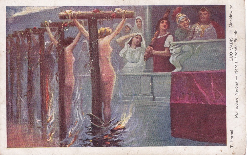 Fotografie: Ilustrată „Quo Vadis” de H. Sienkiewicz, ilustrație Korpal, Polonia, necirculată (II)