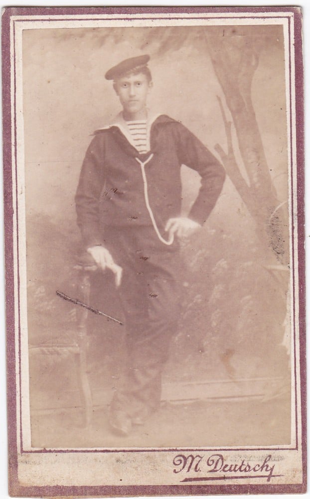 Fotografie: Fotografie carte de vizită (CDV), atelier M. Deutsch, Viena