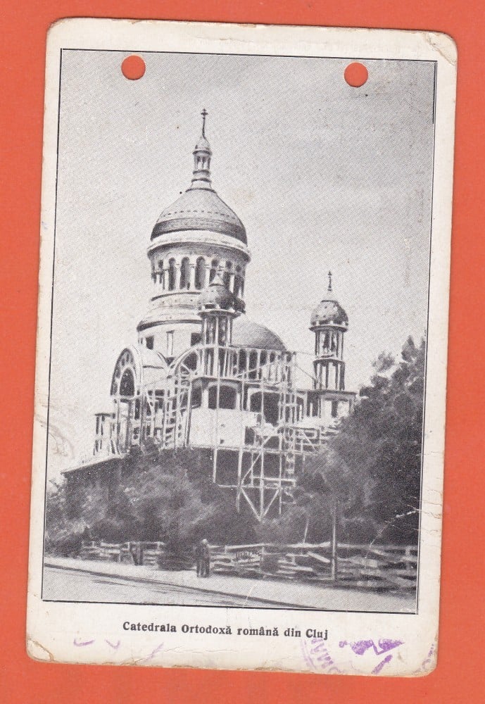 Fotografie: Carte poștală „Catedrala Ortodoxă Română din Cluj”