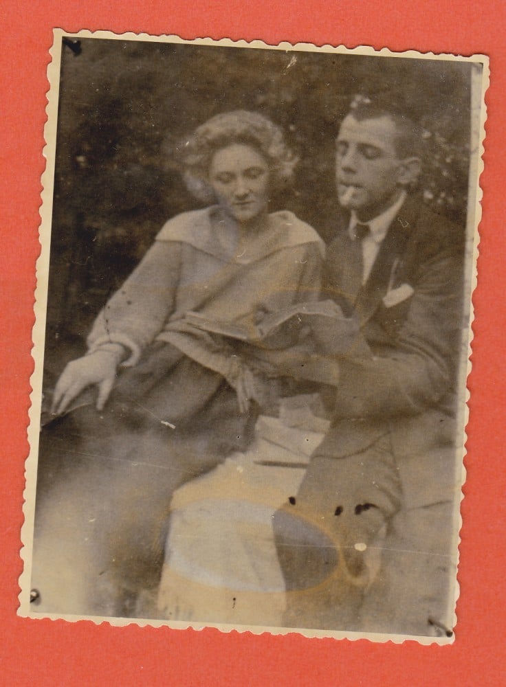 Fotografie: Fotografie-document cu actorul Jules Cazaban (elev la Liceul Nicu Gane din Fălticeni), anii '20, 1920