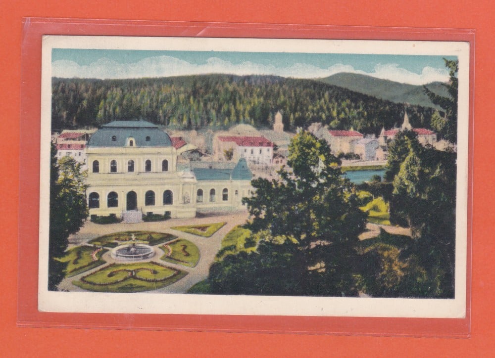 Fotografie: Vedere color Vatra Dornei, 1937, nescrisă