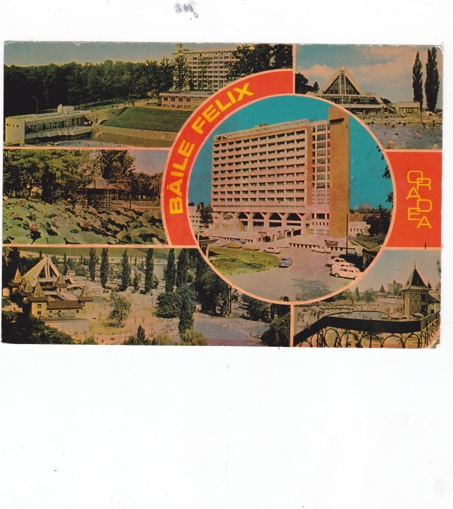 Fotografie: Ilustrată „Oradea — Băile Felix”, necirculată