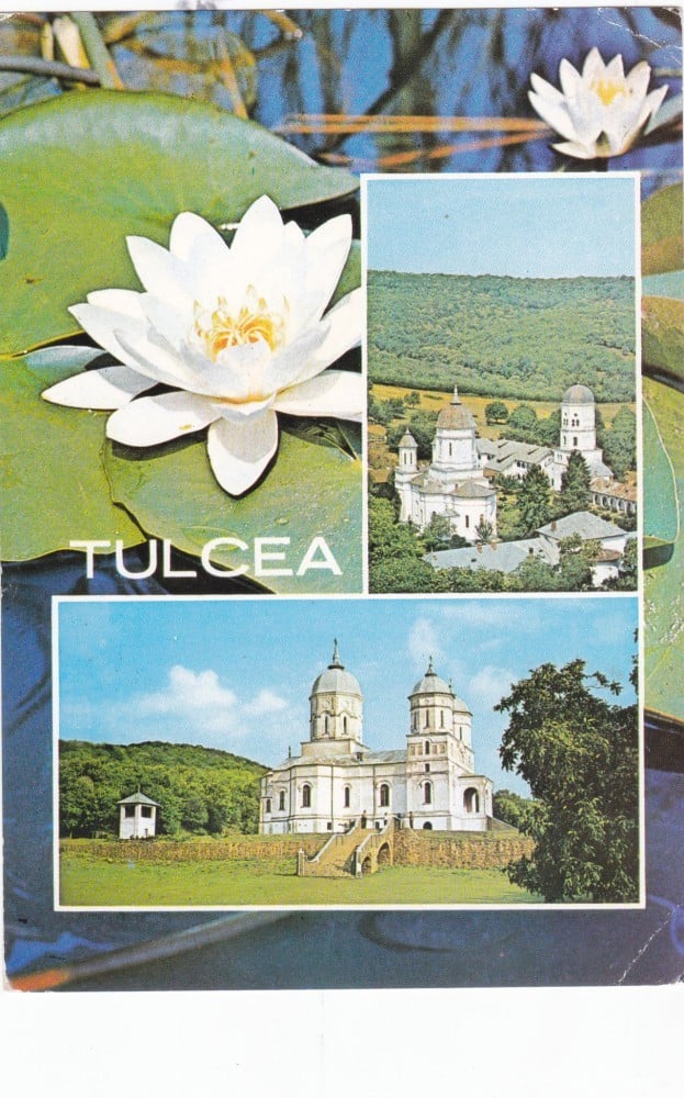 Fotografie: Ilustrată „Tulcea — Mănăstirea Cocoș, Mănăstirea Celic-Dere”, circulată