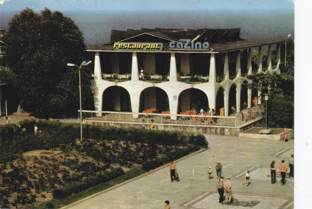 Fotografie: Ilustrată „Mangalia — Restaurantul Cazino”, circulată
