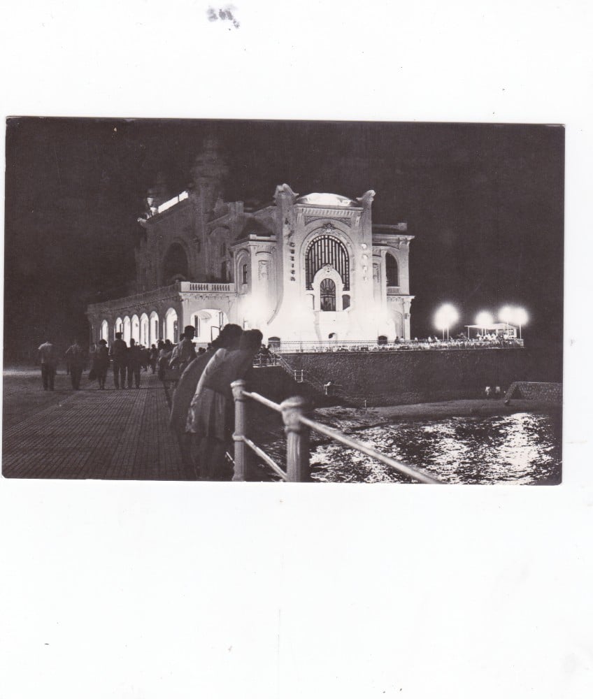 Fotografie: Ilustrată „Constanța — Cazinoul”, 1964