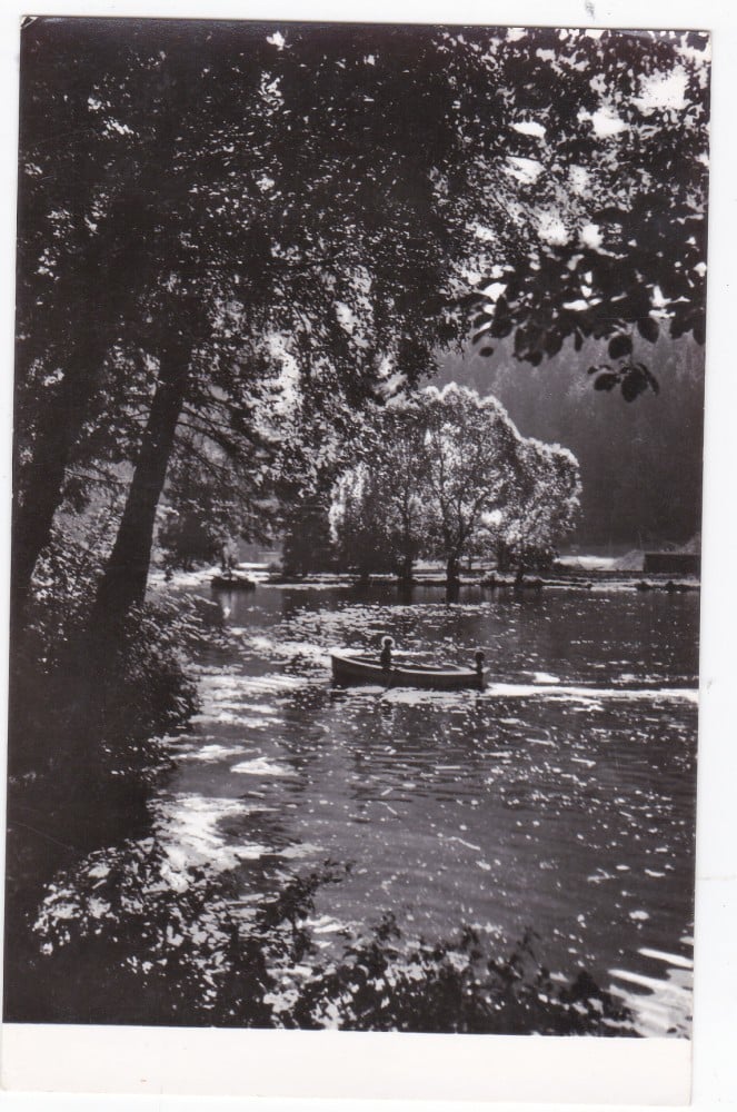 Fotografie: Ilustrată „Tușnad — Lacul Ciucaș”, 1959