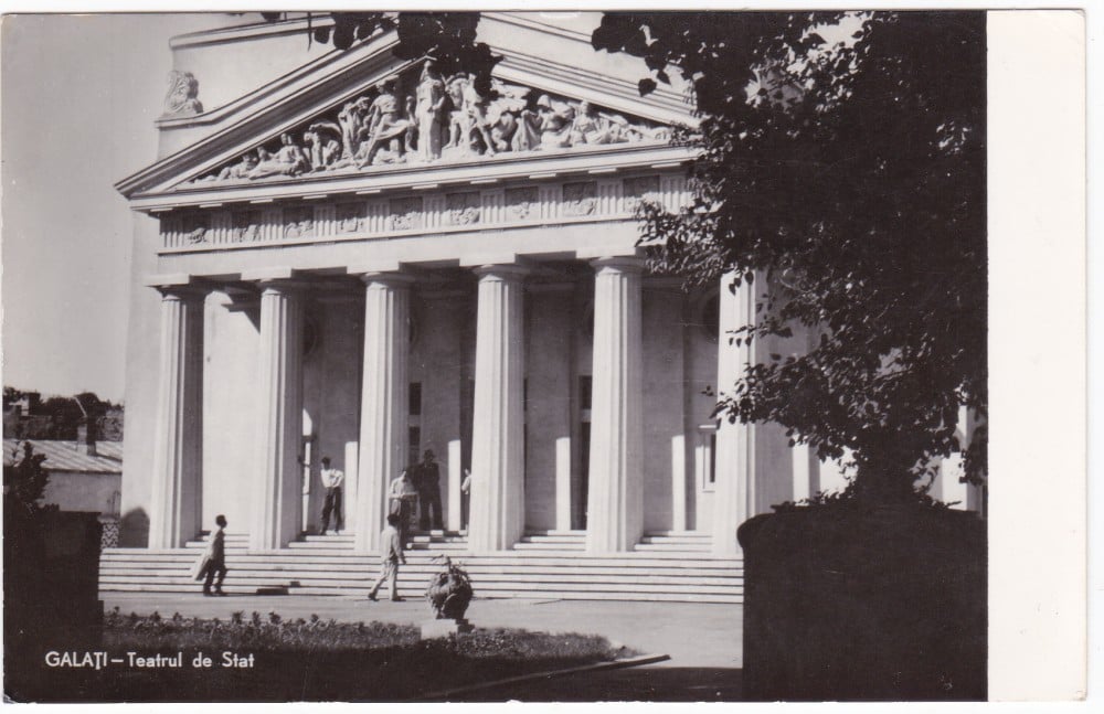 Fotografie: Ilustrată „Galați — Teatrul de Stat”, 1961