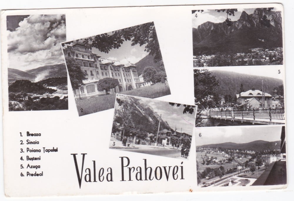 Fotografie: Ilustrată „Valea Prahovei”, 1959
