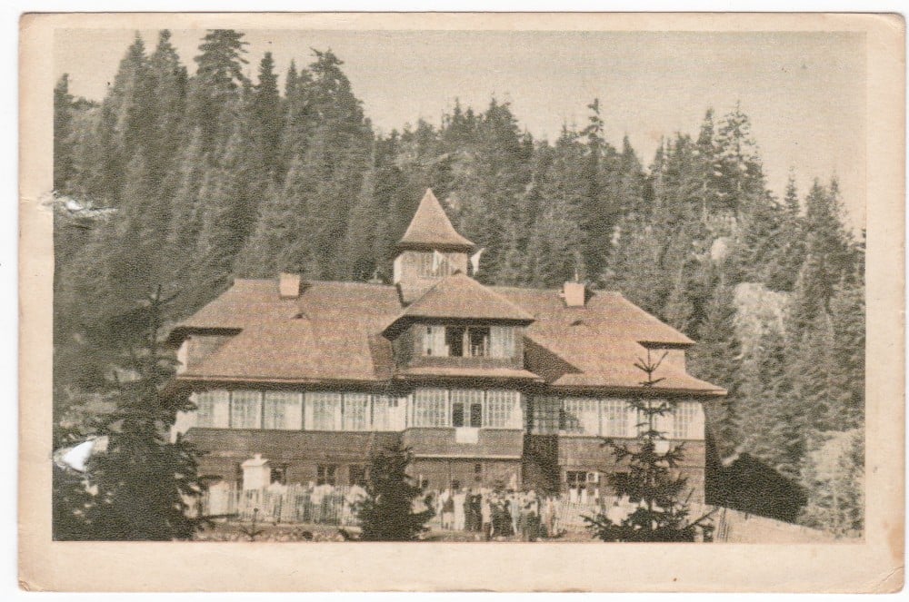 Fotografie: Ilustrată „Cabana Deia — Câmpulung Moldovenesc”, 1958