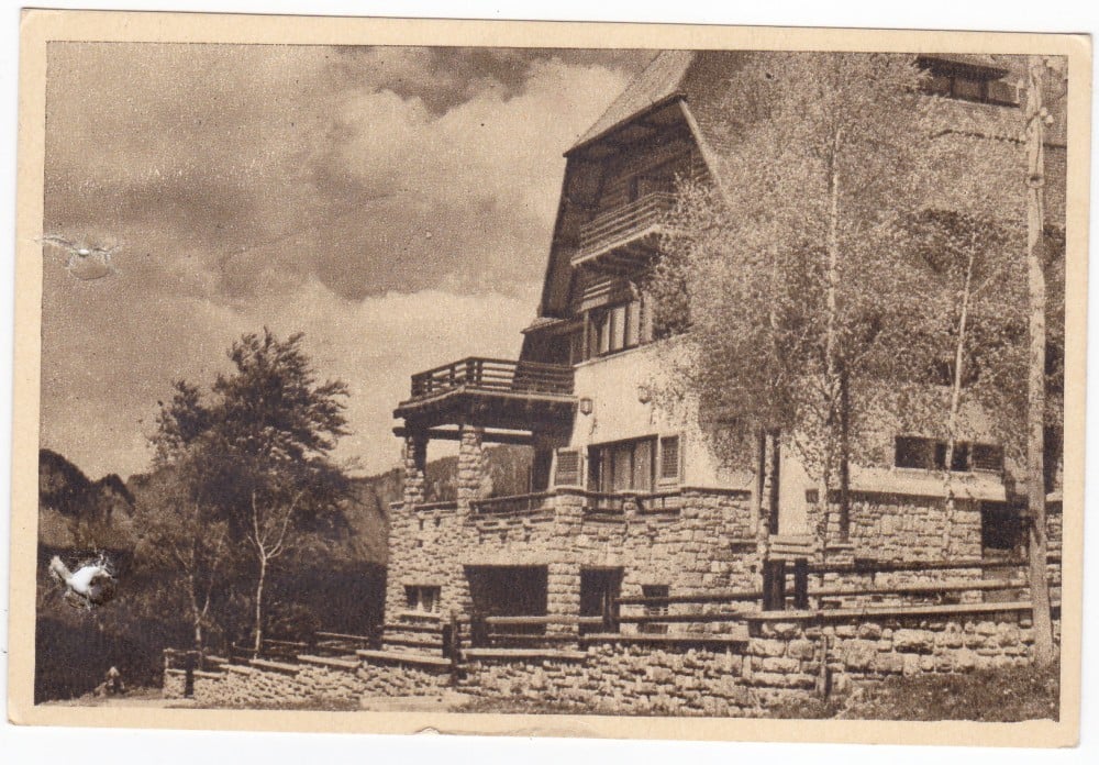 Fotografie: Ilustrată „Predeal — Casa de odihnă pe Cioplea”