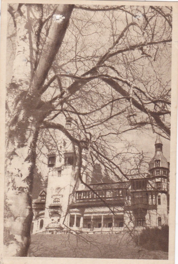Fotografie: Ilustrată „Sinaia — Muzeul Peleș”, 1958
