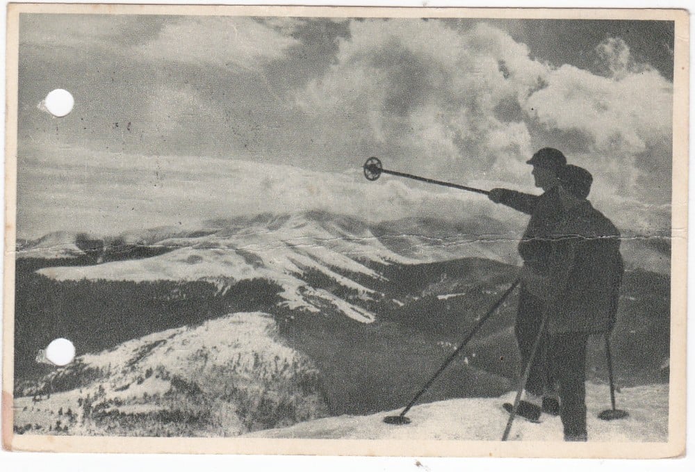 Fotografie: Ilustrată „Piatra Mare — vedere”, 1958
