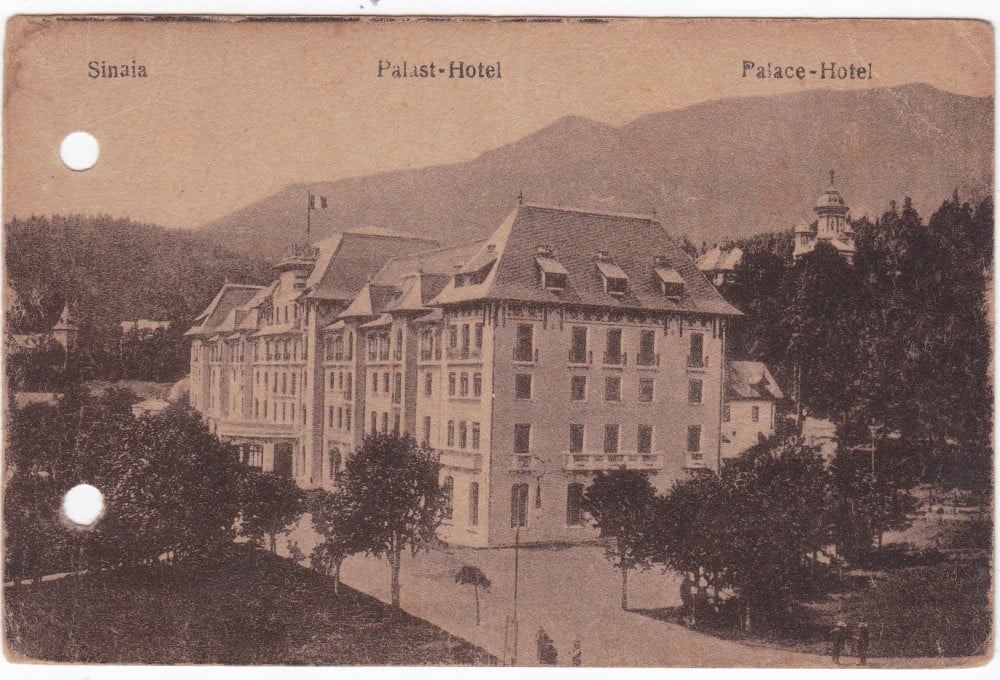 Fotografie: Ilustrată „Sinaia — Palace Hotel”, 1950