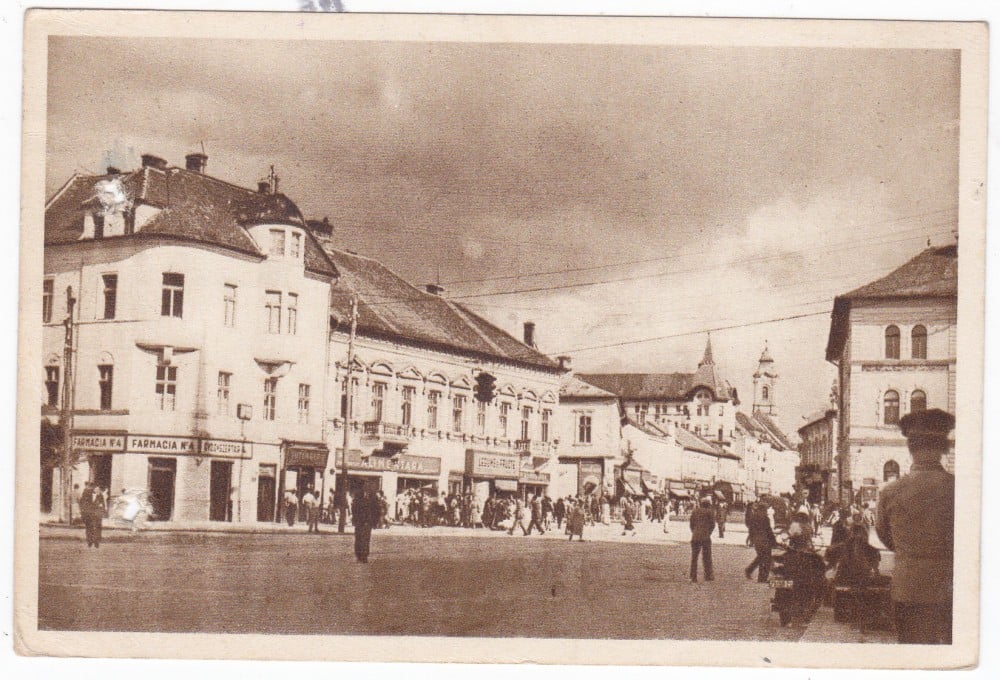 Fotografie: Ilustrată „Cluj — Strada Gh. Doja”, 1957