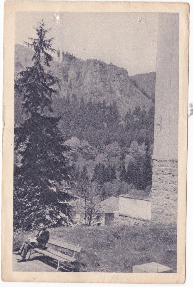 Fotografie: Ilustrată „Vedere din Tușnad-Băi”, 1958
