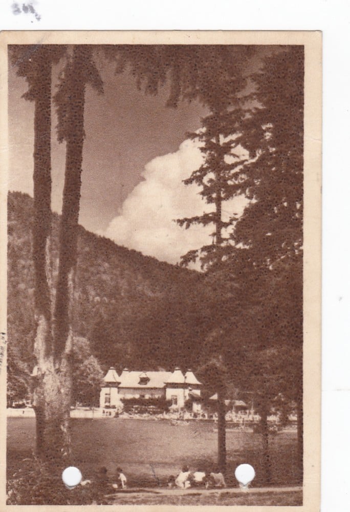 Fotografie: Ilustrată „Tușnad — ștrandul”, 1953