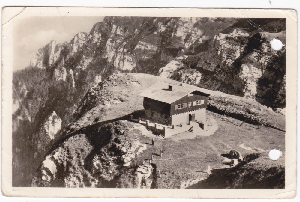 Fotografie: Ilustrată „Munții Bucegi”, 1954