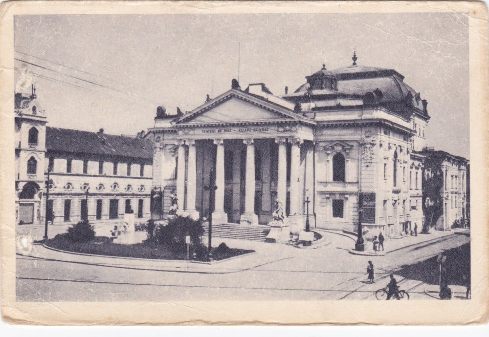 Fotografie: Ilustrată „Teatrul de Stat — Oradea”, 1958